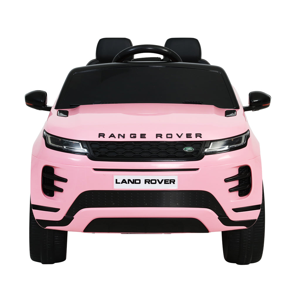 Kids Ride On Car Licensed Land Rover 12V Electric Car Toys Battery Remote Pink