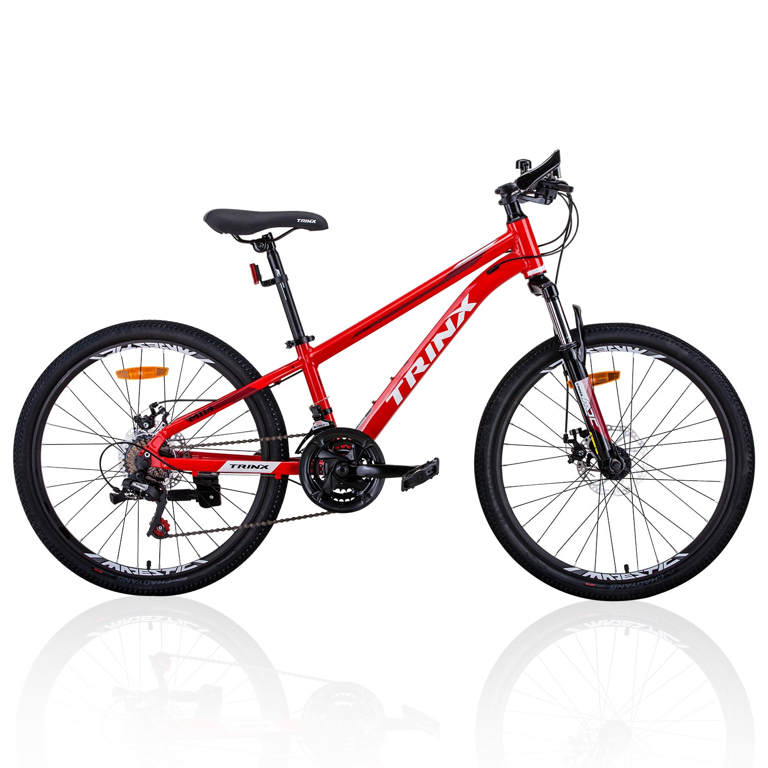 Trinx M114 24 Inch Wheel Kids Mountain Bike 21 Speed MTB Red – Junior ...